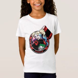 Batman Harley Quinn Winking with Mallet Mallet Tee