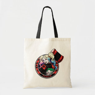 Batman Harley Quinn Winking with Mallet Mallet Tygkasse