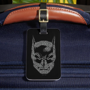 Batman Head Mantra Bagagebricka