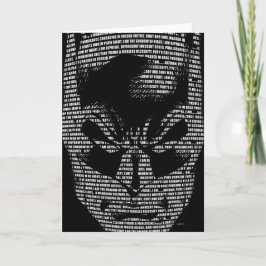 Batman Head Mantra Kort