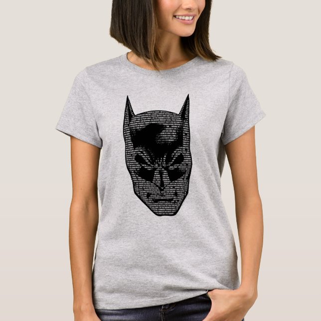 Batman Head Mantra T-shirt (Framsida)