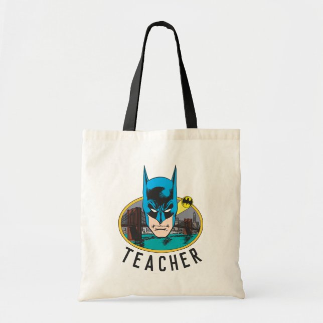 Batman Head Teacher Tygkasse (Framsidan)