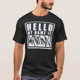Batman Hej My Namn är Batman Logotyp Tee