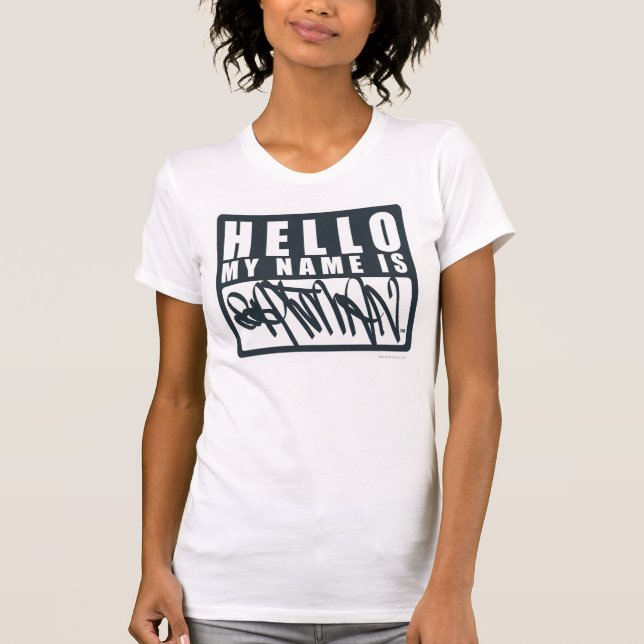 Batman | Hej My Namn är Batman Logotyp Tee Shirt (Framsida)