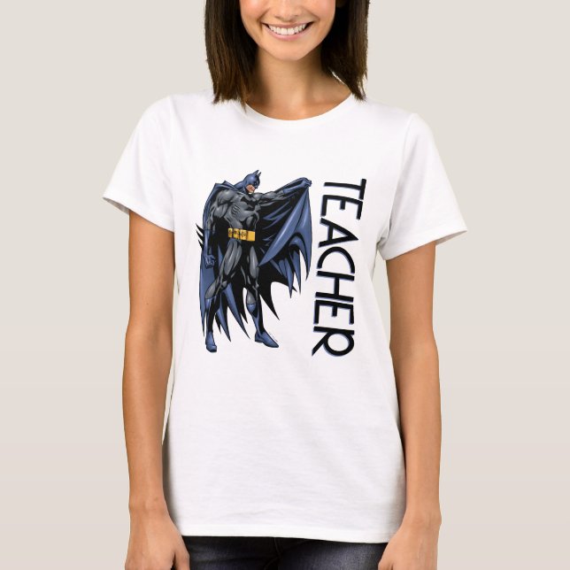 Batman Helfärgad Lärarpresent T Shirt (Framsida)