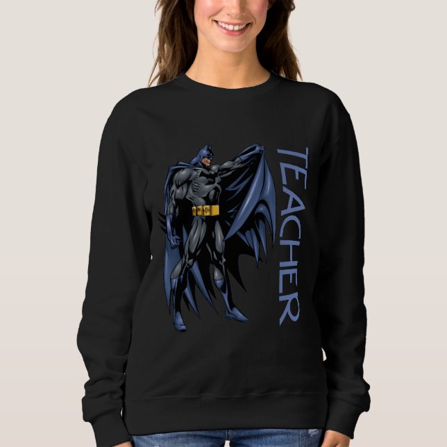 Batman Helfärgad Sidolärare T Shirt (Framsida)