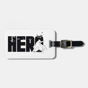 Batman "Hero" Graphic Bagagebricka