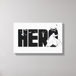 Batman "Hero" Graphic Canvastryck