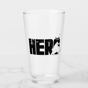 Batman "Hero" Graphic Glaskopp