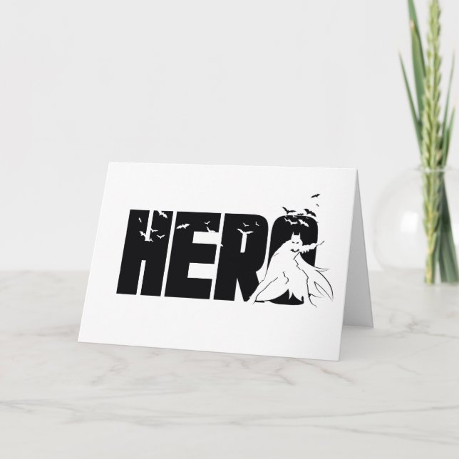 Batman "Hero" Graphic Kort (Framsida)