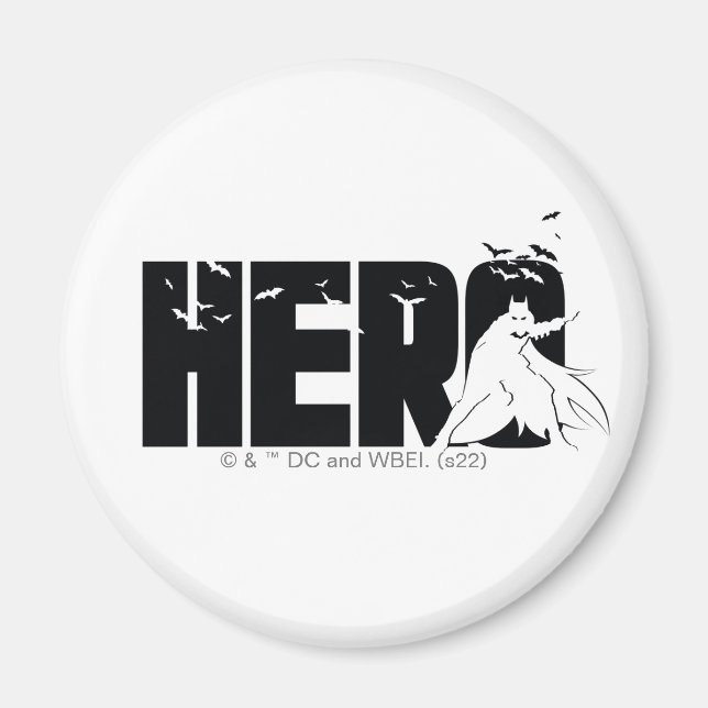 Batman "Hero" Graphic Magnet (Framsidan)