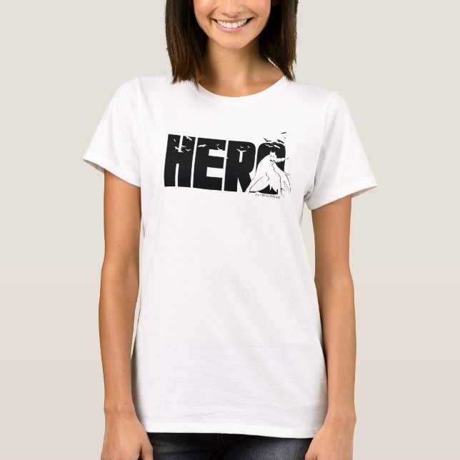 Batman "Hero" Graphic T Shirt (Framsida)
