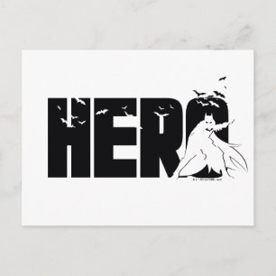 Batman "Hero" Graphic Vykort