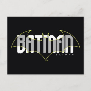 Batman Hi-Tech Namn Grafik Vykort
