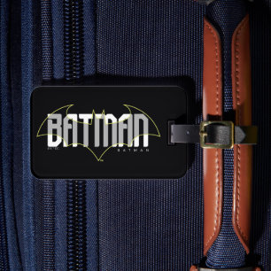 Batman Hi-Tech Namn Graphic Bagagebricka