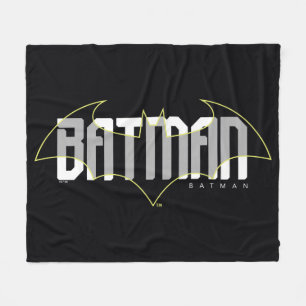 Batman Hi-Tech Namn Graphic Fleecefilt