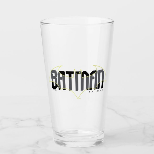 Batman Hi-Tech Namn Graphic Glaskopp (Framsida)