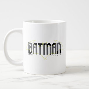 Batman Hi-Tech Namn Graphic Jumbo Mugg