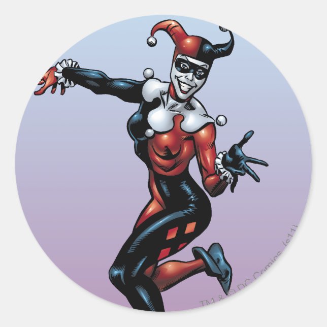 Batman Hyperdrive - 22B Runt Klistermärke (Framsida)