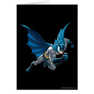 Batman i handling hälsningskort