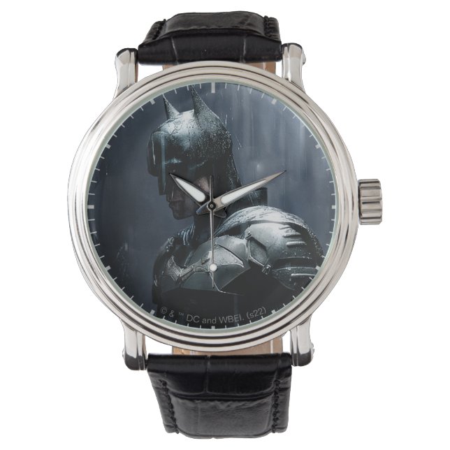 Batman i regnet armbandsur (Framsida)
