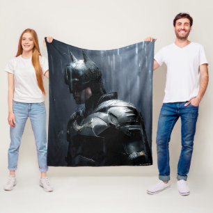 Batman i regnet fleecefilt
