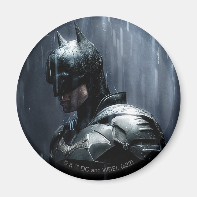 Batman i regnet magnet (Framsidan)