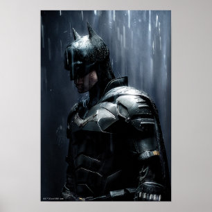 Batman i regnet poster