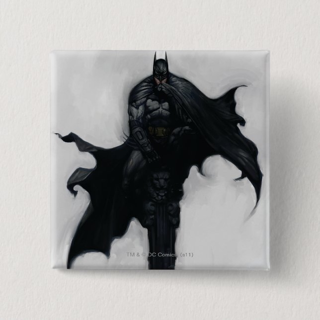 Batman Illustration Knapp (Framsida)