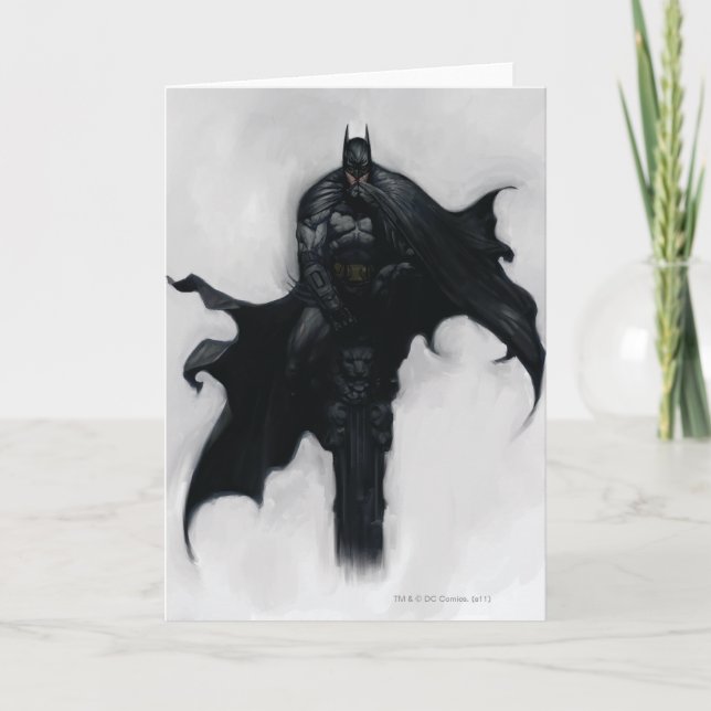 Batman Illustration Kort (Framsida)