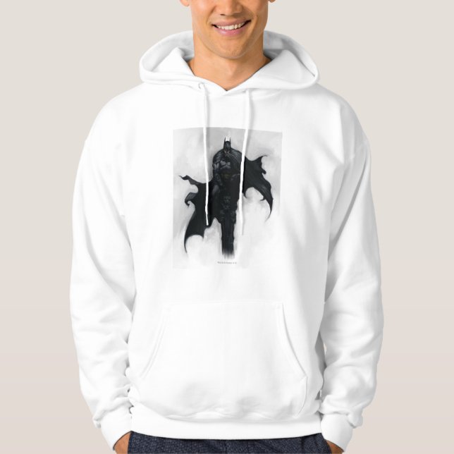 Batman Illustration Sweatshirt Med Luva (Framsida)