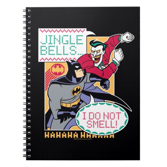 Batman | Jingle Klockor! Anteckningsbok (Framsidan)