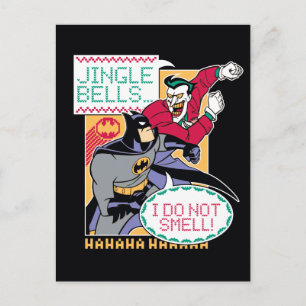 Batman Jingle Klockor! Vykort