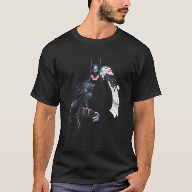 Batman Joker Choke T Shirt (Framsida)