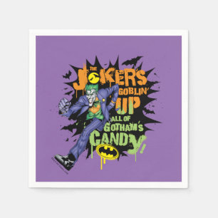 Batman Jokers Goblin's Up All of Gotham's Candy Pappersservett