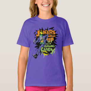 Batman Jokers Goblin's Up All of Gotham's Candy T Shirt