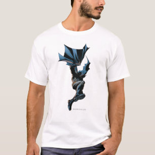 Batman Jumping Down Action Shot Tee Shirt