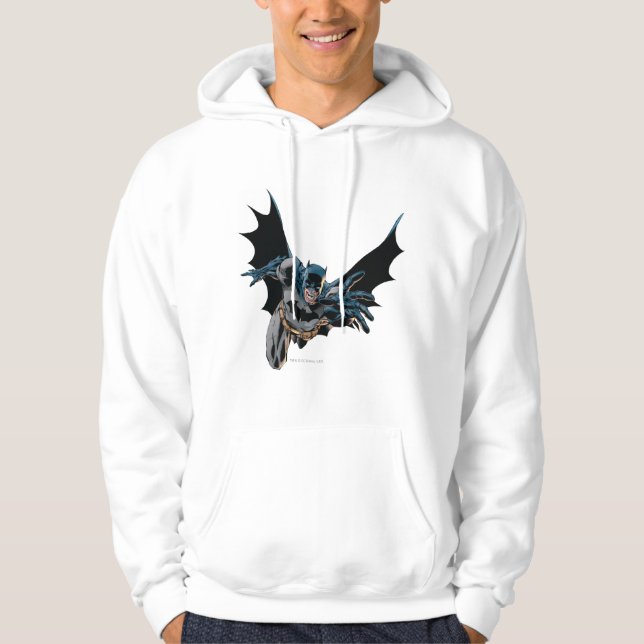 Batman Jumping Forward, Yell Hoodie (Framsida)
