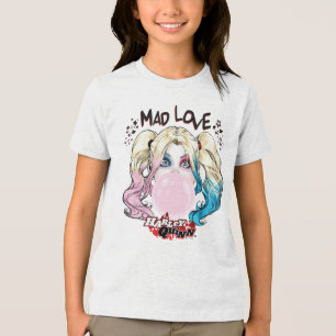 Batman Kärlek Harley Quinn Chewing Bubble Gum T-shirt