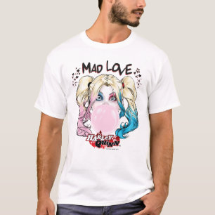 Batman   Kärlek Harley Quinn Chewing Bubble Gum T Shirt