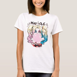 Batman   Kärlek Harley Quinn Chewing Bubble Gum Tee