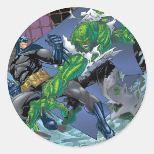 Batman - Killer Croc Runt Klistermärke