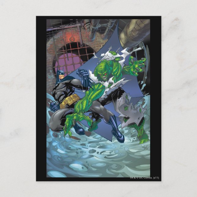 Batman - Killer Croc Vykort (Framsida)