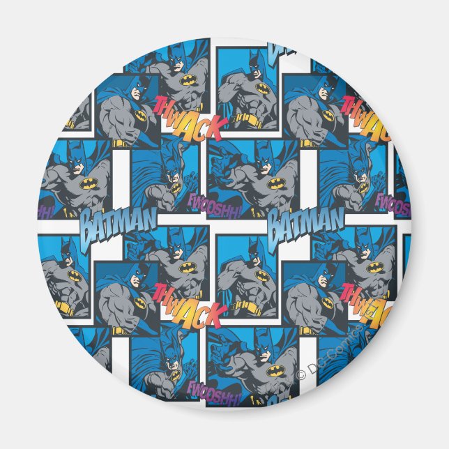 Batman Knight FX - 30A Thwack/Fwooshh mönster Magnet (Framsidan)