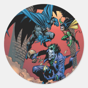 Batman Knight FX - 8 Runt Klistermärke