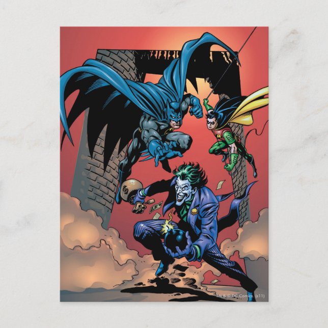 Batman Knight FX - 8 Vykort (Framsida)