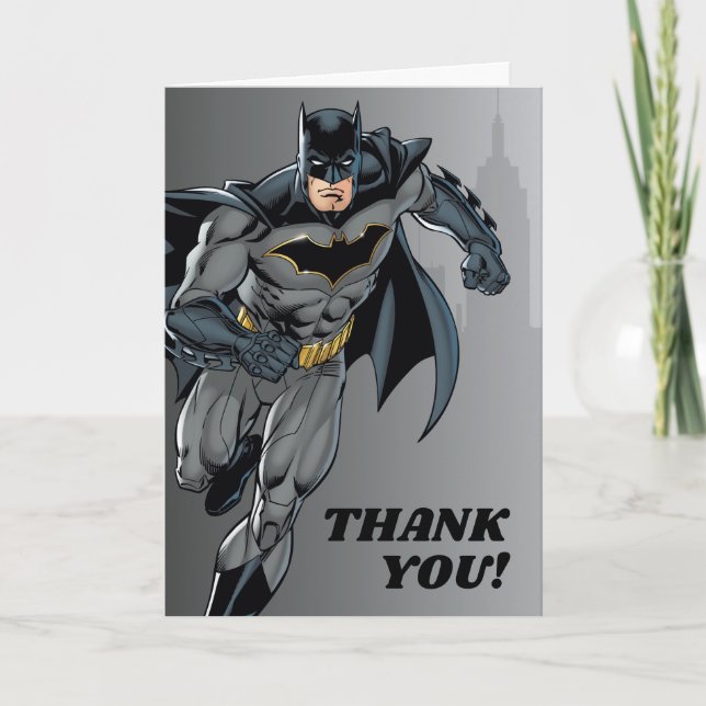 Batman | Kritskrift Glad födelsedag Tack Kort (Framsida)