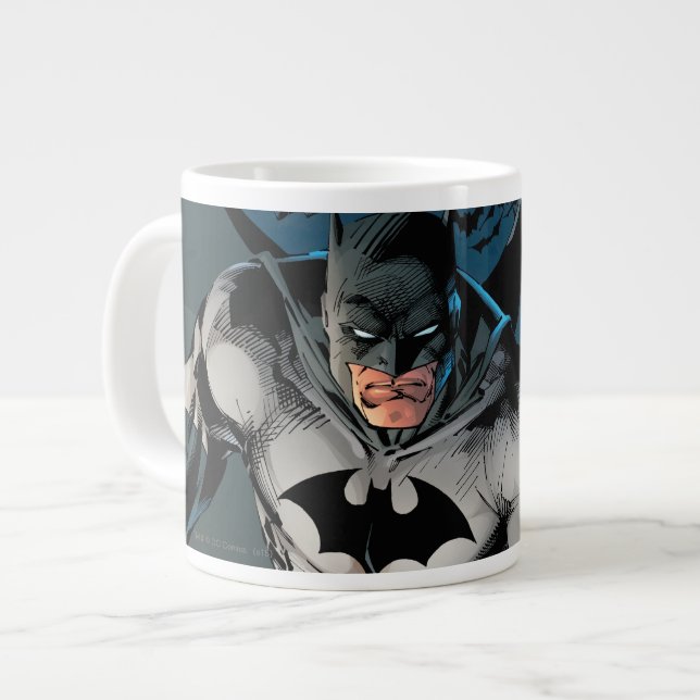 Batman Lämnar Fladdermus Cave Jumbo Mugg (Framsida vänster)