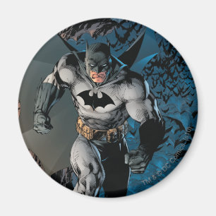 Batman Lämnar Fladdermus Cave Magnet