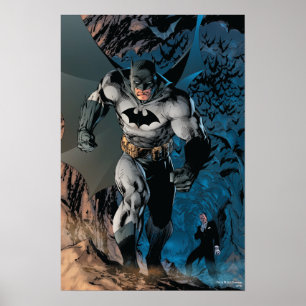 Batman Lämnar Fladdermus Cave Poster